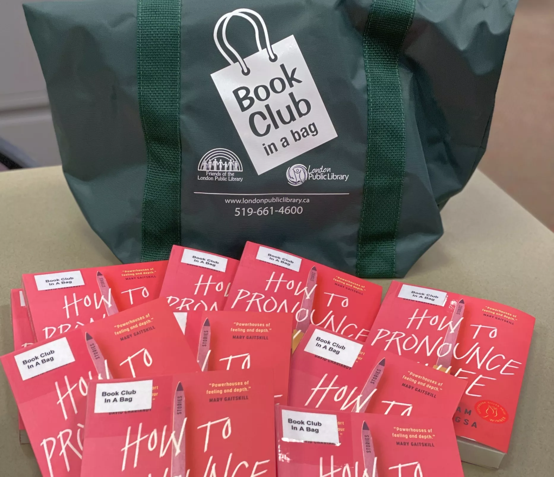 Book Club in a Bag London Public Library